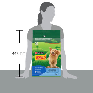 Bonzo Hondenvoer Droog Adult Menubrokken Kip - 10.25 euro