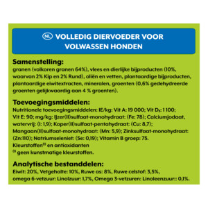 Bonzo Droogvoer Adult Menubrokken Kip 15 kg