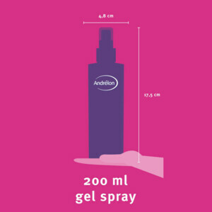 6x Andrélon Gel Spray Happy Curls - 28.58 euro