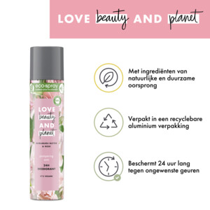 6x Love Beauty and Planet Deo Eco-Spray Pampering - 10.35 euro