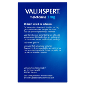 Valdispert Melatonine 3 mg - 15.95 euro