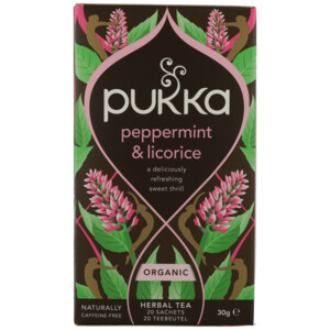 3x Pukka Thee Peppermt Licorce - 13.9 euro