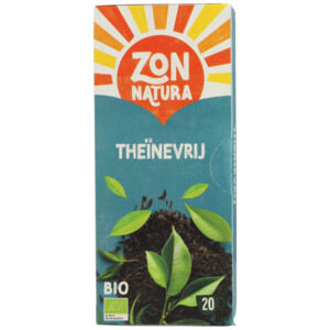 3x Zonnatura Thee Theinevrij - 8.31 euro