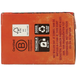 3x Zonnatura Thee Rooibos Bio - 8.31 euro