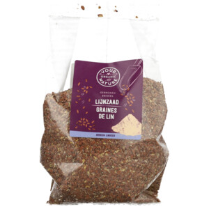 6x Your Organic Nature Gebroken Lijnzaad Bio - 16.1 euro