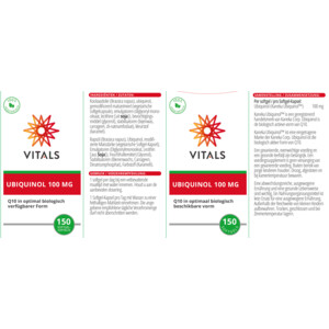 2x Vitals Ubiquinol 100 mg - 154.19 euro