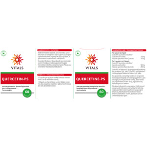 2x Vitals Quercetine Ps 250 mg - 43.16 euro