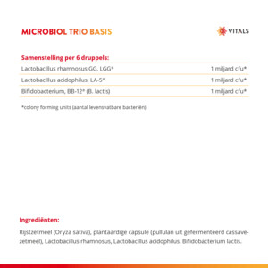 Vitals Microbiol Trio Basis - 28.72 euro