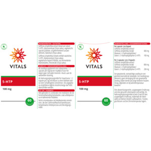 Vitals 5Htp 100 mg - 18.89 euro