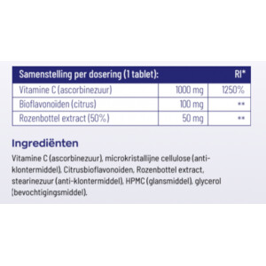 Vitakruid Vitamine C 1000 mg - 23.29 euro