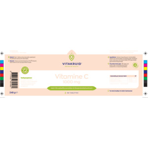Vitakruid Vitamine C 1000 mg - 23.29 euro