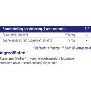 Vitakruid Resveratrol 200 mg - 28.15 euro