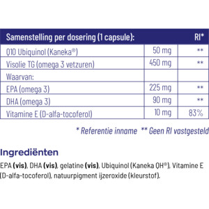 2x Vitakruid Q10 Ubiquinol 50 mg & Omega-3 450 TG - 73.18 euro