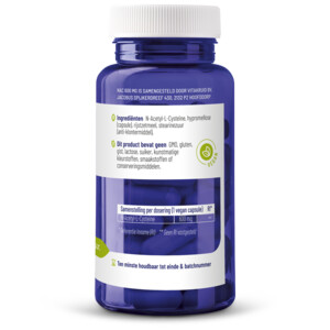 2x Vitakruid NAC 600 mg N-Acetyl-L-Cysteïne - 33.44 euro