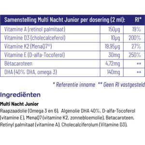 Vitakruid Multi Dag & Nacht Junior - 38.29 euro