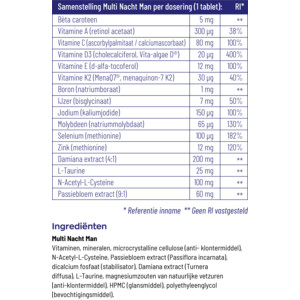 2x Vitakruid Multi Dag & Nacht Man - 44.65 euro