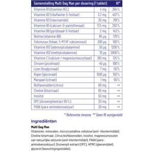 Vitakruid Multi Dag Man - 34.79 euro