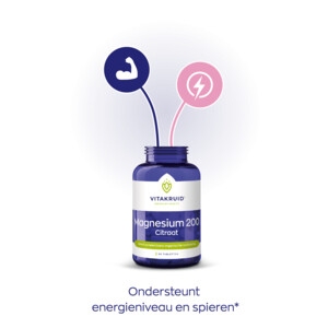Vitakruid Magnesium 200 Citraat - 17.89 euro