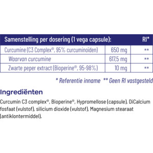 Vitakruid Curcuma C3-2X - 60.49 euro