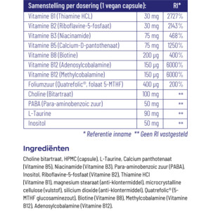 2x Vitakruid B-Complex Actief Zonder B6 - 50.82 euro