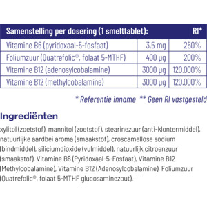 2x Vitakruid B12 Combi 6000 met folaat en P-5-P - 90.75 euro