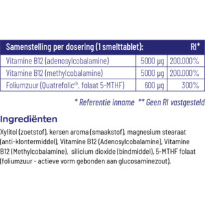 2x Vitakruid B12 Combi 10.000 met folaat - 112.13 euro