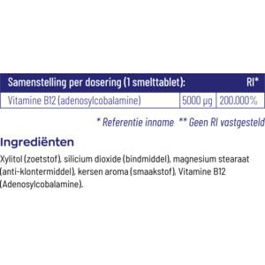 2x Vitakruid B12 Adenosyl 5000 Mcg - 37.55 euro