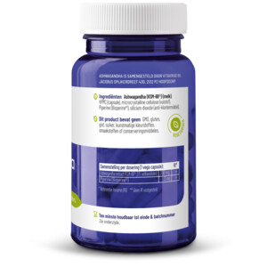 Vitakruid Ashwagandha KSM-66 & Bioperine - 19.45 euro