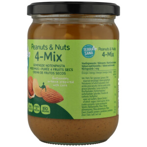 3x Terrasana Notenpasta 4 Mix - 26.39 euro