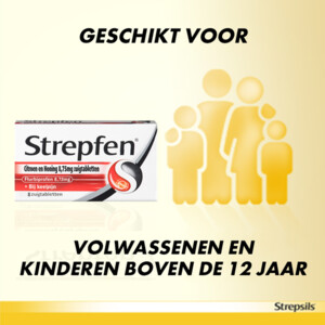 Strepfen Zuigtabletten Citroen & Honing - 3.09 euro