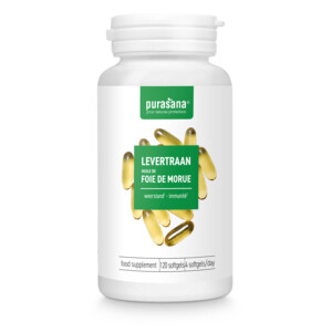 Purasana Single Extracts Oils Levertraan Softgels - 10.15 euro