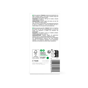 Purasana Chlorella 500 mg Bio - 10.89 euro