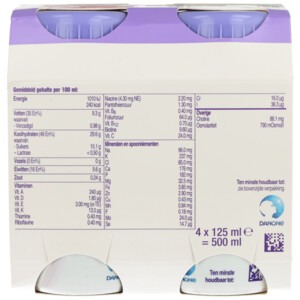 Nutridrink Compact Aardbei 4-Pack - 14.59 euro
