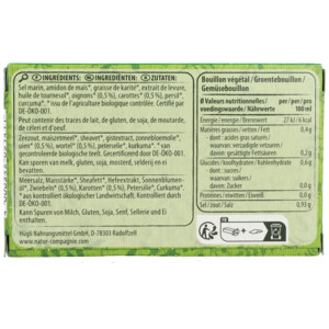 12x Natur Compagnie Groentebouillon met Zout Bio - 22.53 euro