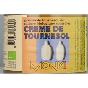 3x Monki Zonnebloempasta met Zout Bio - 10.35 euro