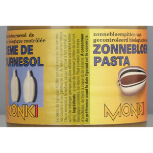 3x Monki Zonnebloempasta met Zout Bio - 10.35 euro