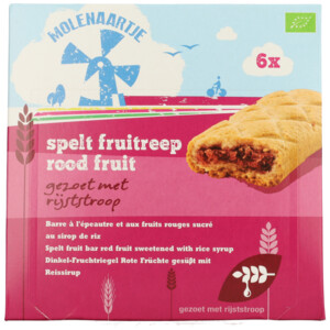 10x Molenaartje Fruit Rode Vruchten Eko - 43.3 euro