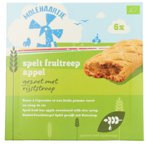 10x Molenaartje Fruit Appel Eko - 42.36 euro