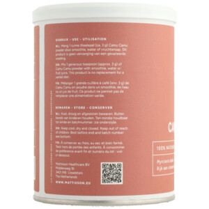 6x Mattisson Camu Camu Poeder - 87.4 euro