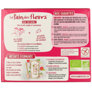 Pain fleur Crackers BIO Meergranen - 3.75 euro
