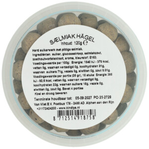 3x Kindly's Salmiak Hagel - 6.18 euro