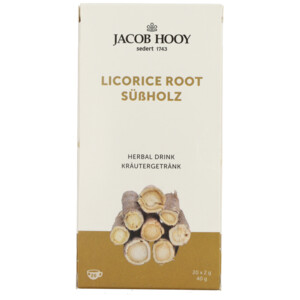 Jacob Hooy Zoethout Theezakjes - 2.35 euro