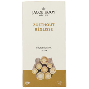 Jacob Hooy Zoethout Theezakjes - 2.35 euro