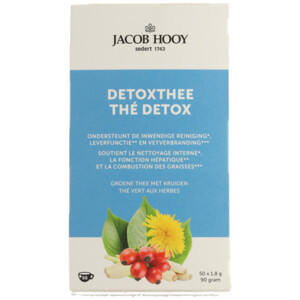 3x Jacob Hooy Theezakjes Detox - 17.45 euro