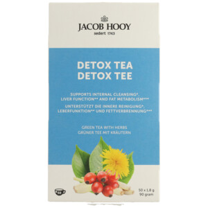 3x Jacob Hooy Theezakjes Detox - 17.45 euro