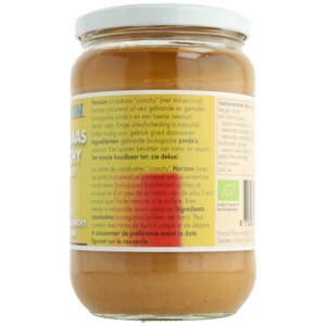 Horizon Pindakaas Crunchy met Zout Bio - 6.29 euro