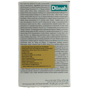 3x Dilmah Mango Aardbei Thee - 9.66 euro