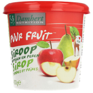 6x Damhert Puur Fruit Siroop Appelen en Peren - 15.49 euro