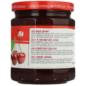 Damhert Puur Fruit Confituur Kersen - 3.39 euro