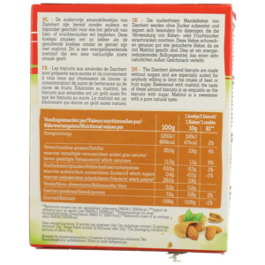 3x Damhert Amandelkoekjes Speculaas Zonder Suikers - 8.11 euro